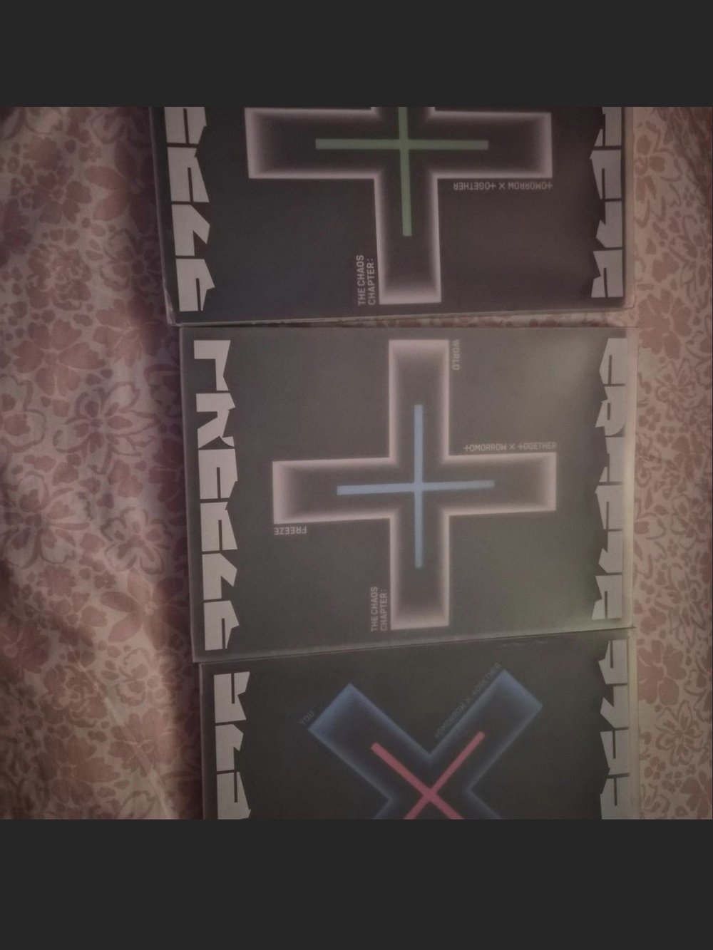 KPOP THE CHAOS CHAPTER: FREEE album bundle TXT